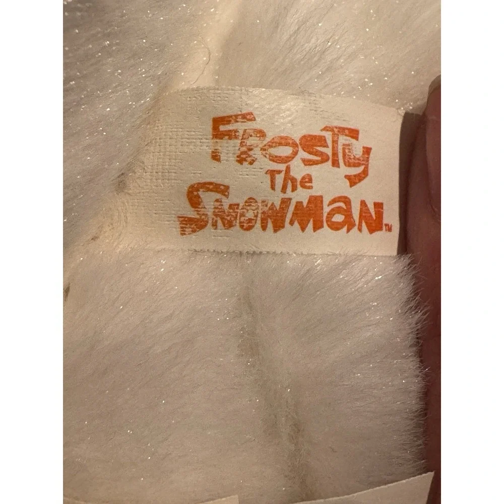 Build a Bear Frosty the Snowman Christmas Cheeks Lights Sound Plush Stuffed